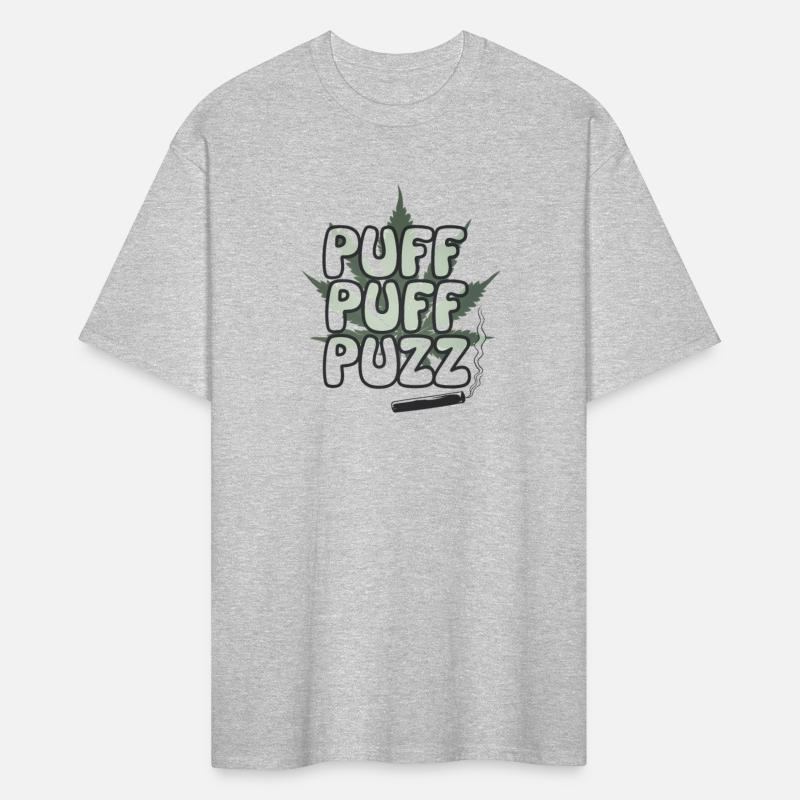 PUFF PUFF PUZZ Shirt Retro Cannabis Tee