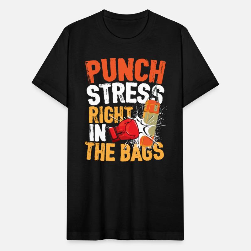 Punch Stress Right In The Bags for a Boxer Boxing