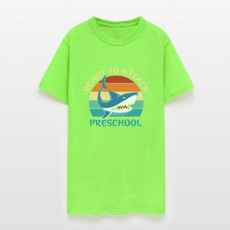 Ready To Attack Preschool Shark