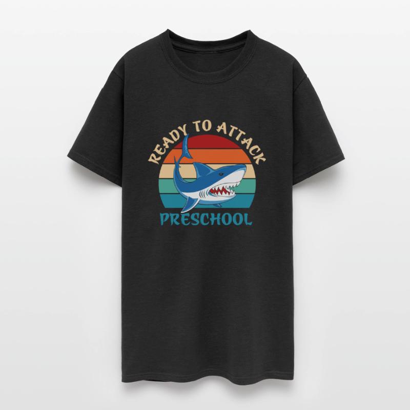 Ready To Attack Preschool Shark