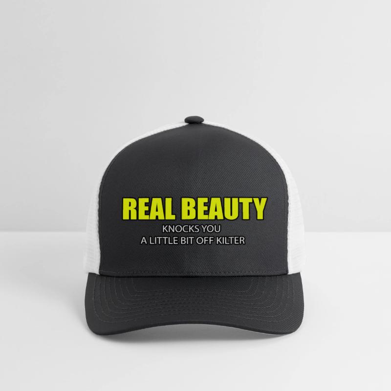 REAL BEAUTY KNOCKS YOU A LITTLE BIT OFF KILTER