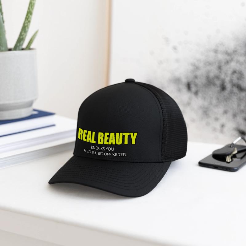 REAL BEAUTY KNOCKS YOU A LITTLE BIT OFF KILTER