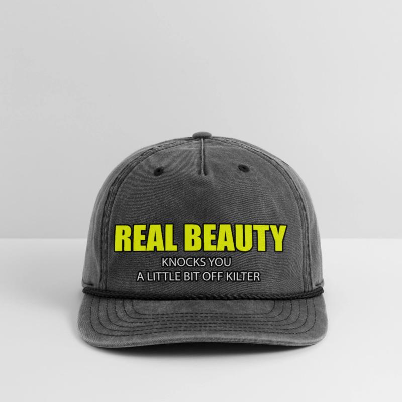 REAL BEAUTY KNOCKS YOU A LITTLE BIT OFF KILTER