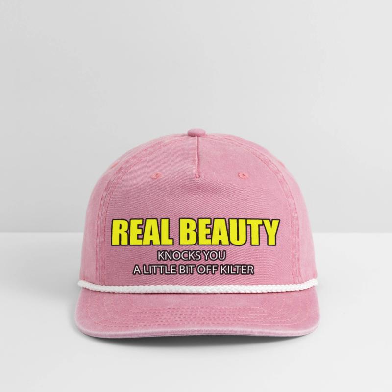 REAL BEAUTY KNOCKS YOU A LITTLE BIT OFF KILTER