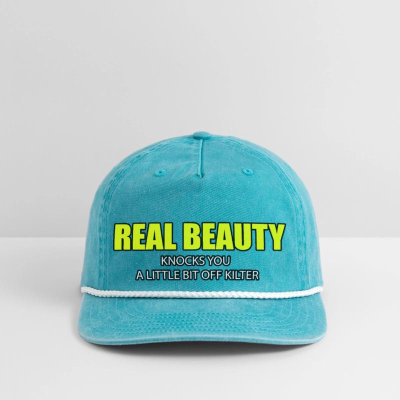 REAL BEAUTY KNOCKS YOU A LITTLE BIT OFF KILTER