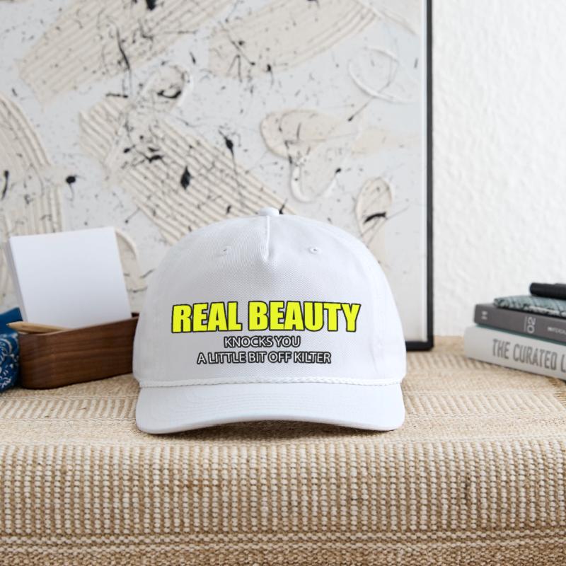 REAL BEAUTY KNOCKS YOU A LITTLE BIT OFF KILTER