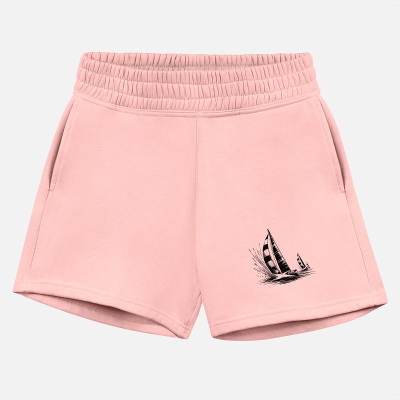 Regatta Sailing Boats Hard In The Wind And Swell