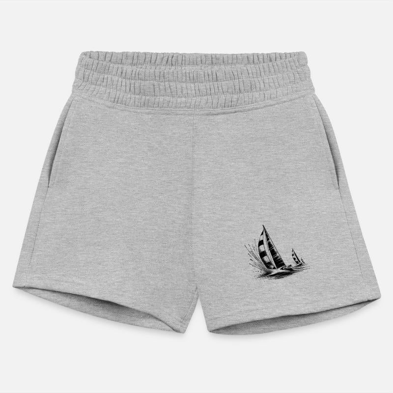 Regatta Sailing Boats Hard In The Wind And Swell