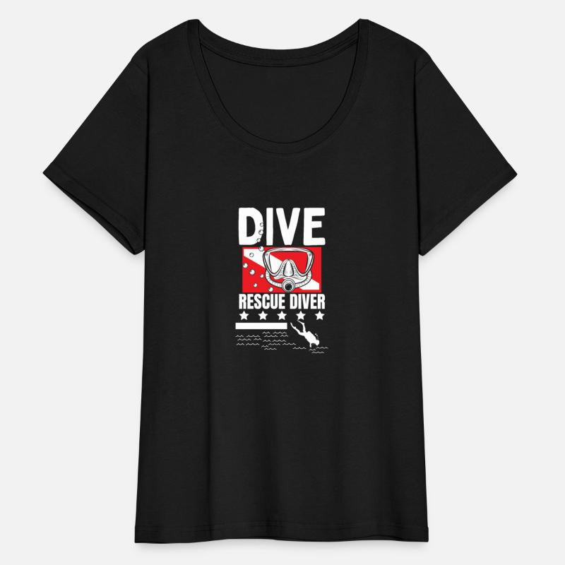 Rescue Diver Vintage Distressed Scuba Diving Diver