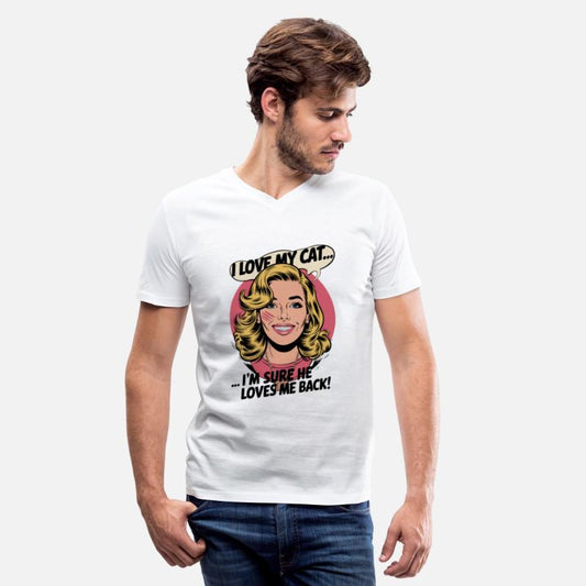 Retro Comic Style I Love My Cat Cat Scratcher