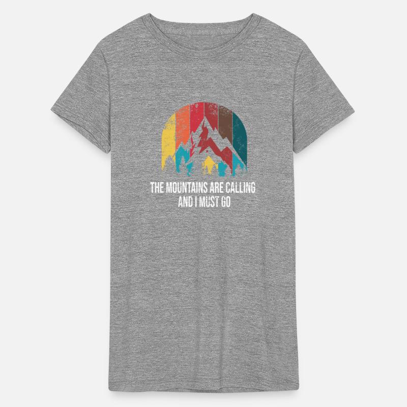 Retro Distressed Mountains are Calling