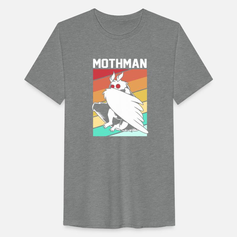 Retro Mothman Cryptid 80s Vintage Mothman