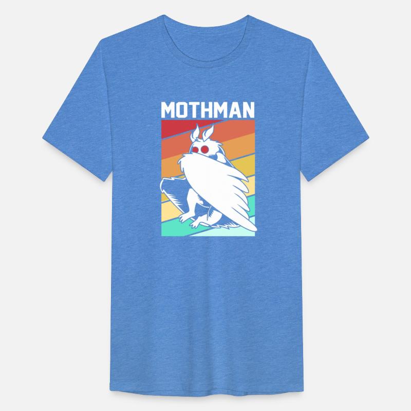 Retro Mothman Cryptid 80s Vintage Mothman