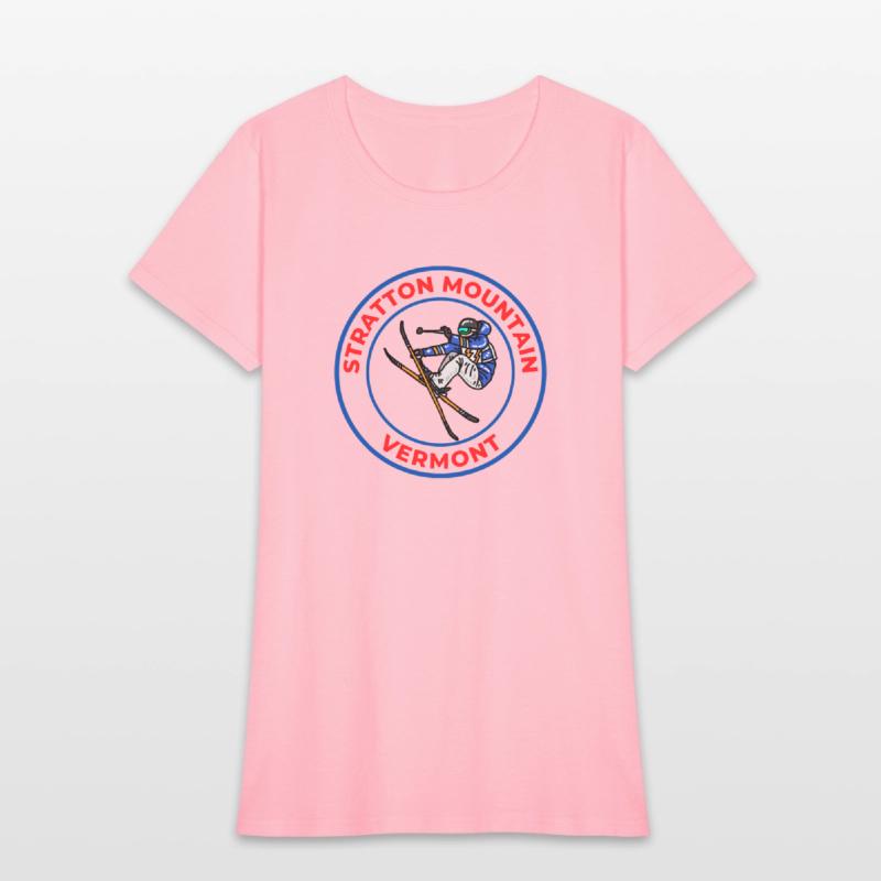 Retro Skiing Stratton Mountain Vermont Souvenir