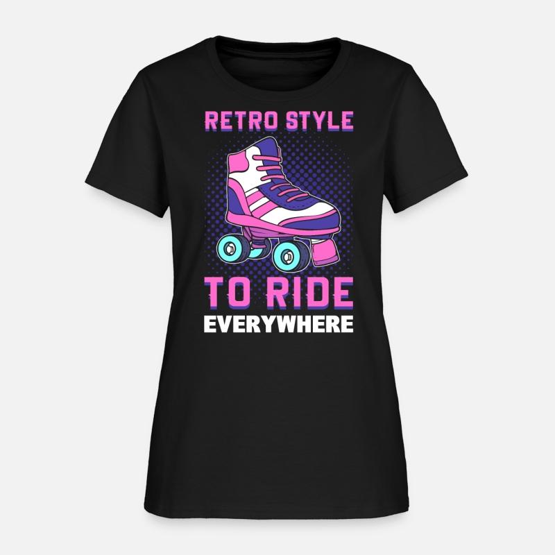 Retro Style To Ride Everywhere Roller Skating
