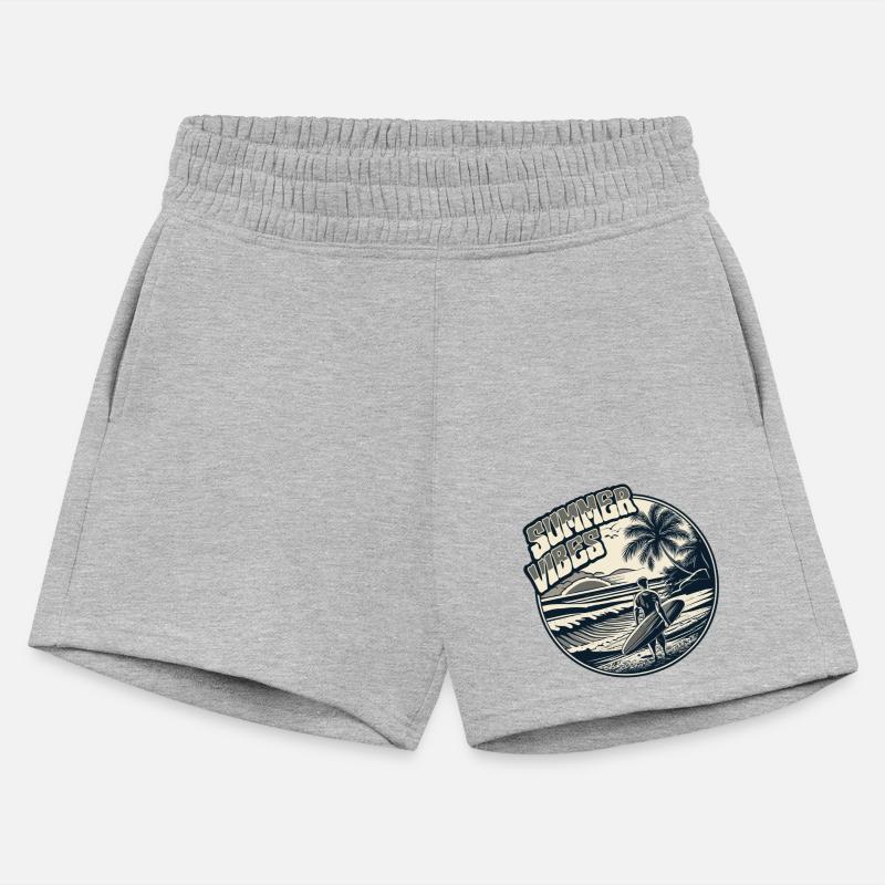 Retro Surfer Summer Palms Beach Sun Vacation