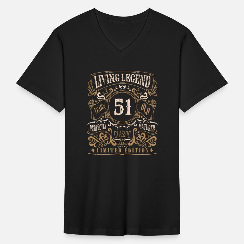 Retro Vintage Birth Whiskey Age 51 Years Old