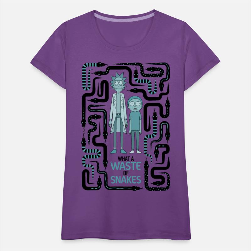 Rick and Morty what a waste of snakes