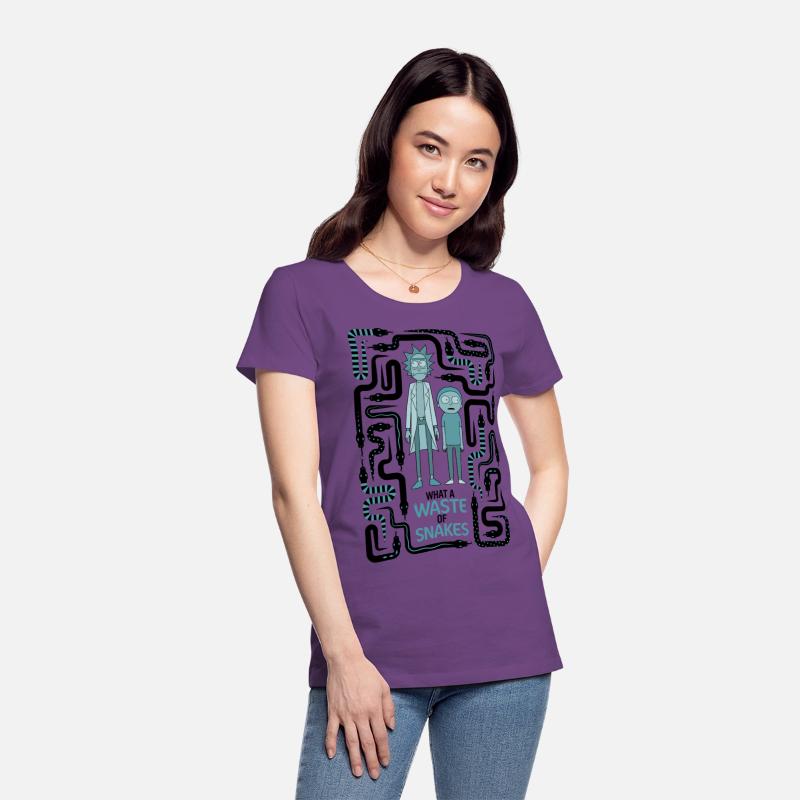 Rick and Morty what a waste of snakes