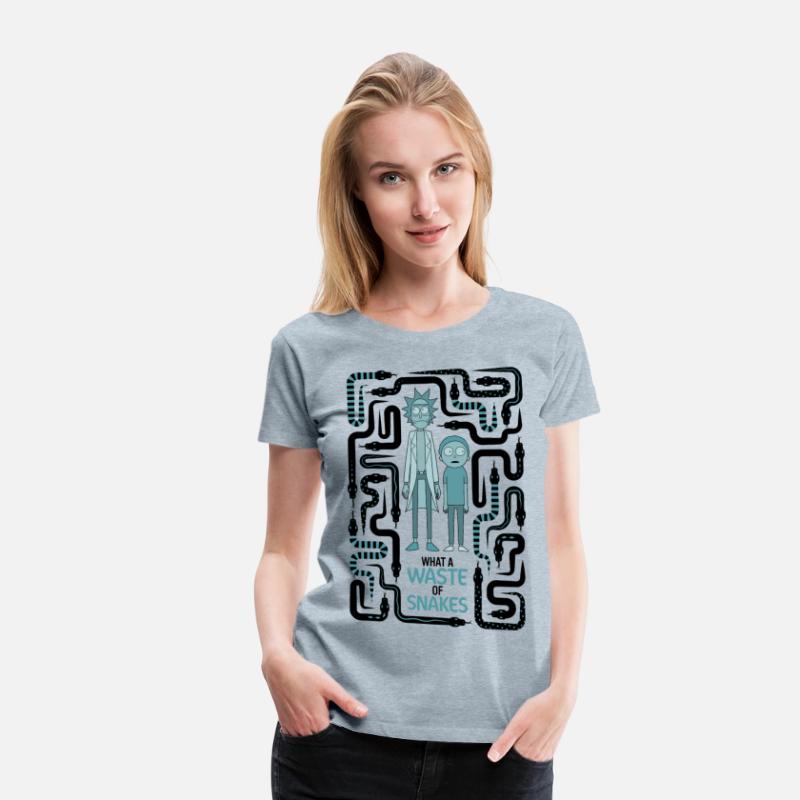 Rick and Morty what a waste of snakes