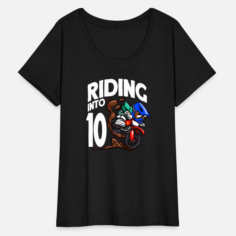 Riding Into 10 Birthday Rider Motocross Birthday