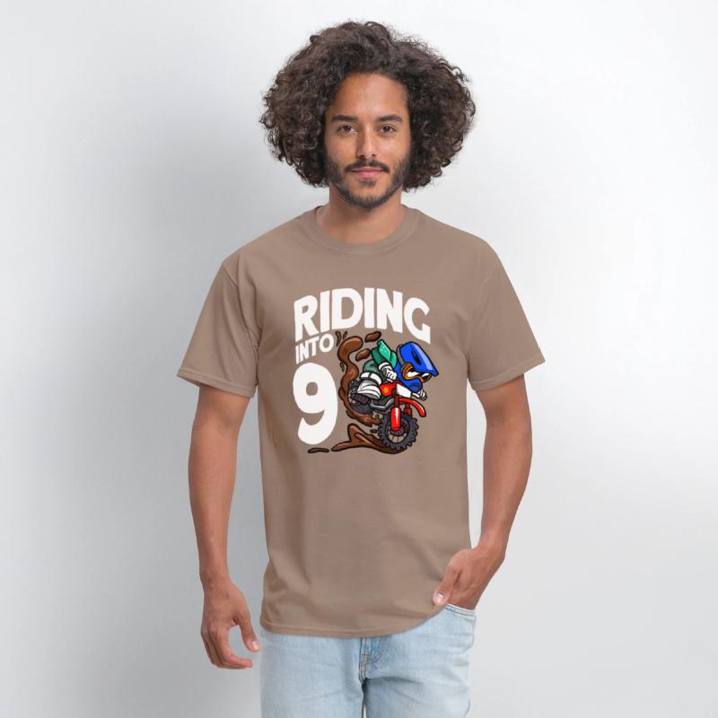 Riding Into 9 Birthday Rider Motocross Birthday