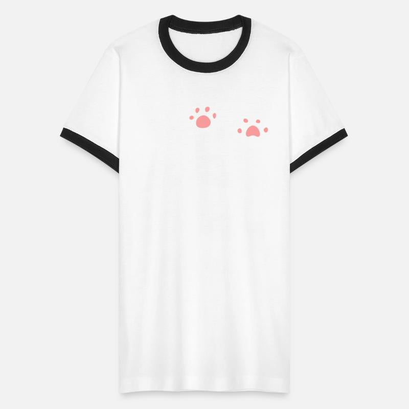 Rock Paper Scissors Hand Game Cute Pink Paw Funny