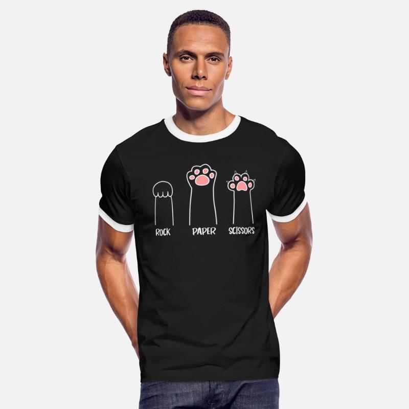 Rock Paper Scissors Hand Game Cute Pink Paw Funny