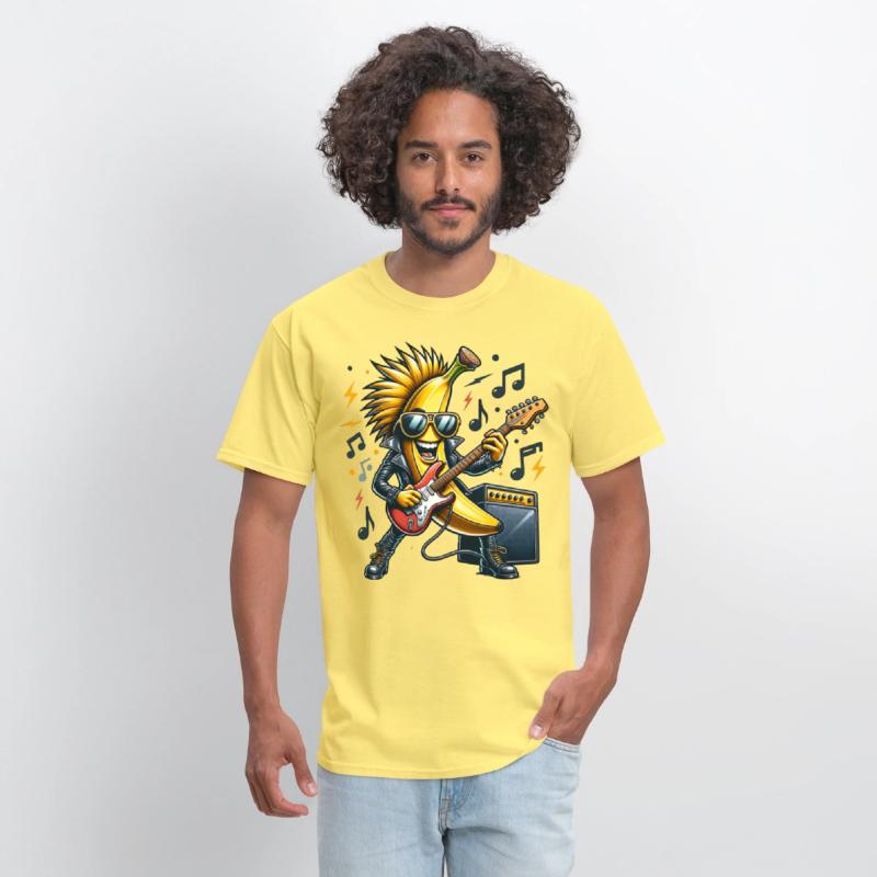 Rockin’ Banana Guitar Cool Vibes