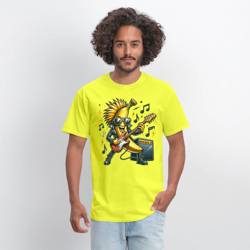 Rockin’ Banana Guitar Cool Vibes