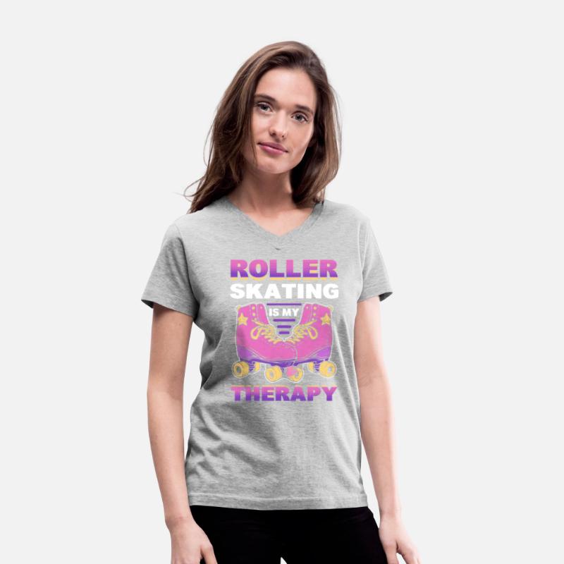 Roller Skating Is My Therapy Roller Skater