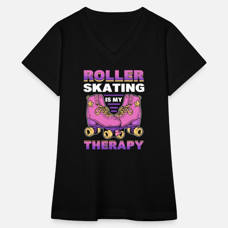 Roller Skating Is My Therapy Roller Skater