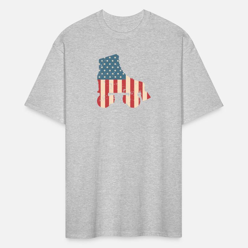 Roller Skating USA Flag | Roller Disco 70s
