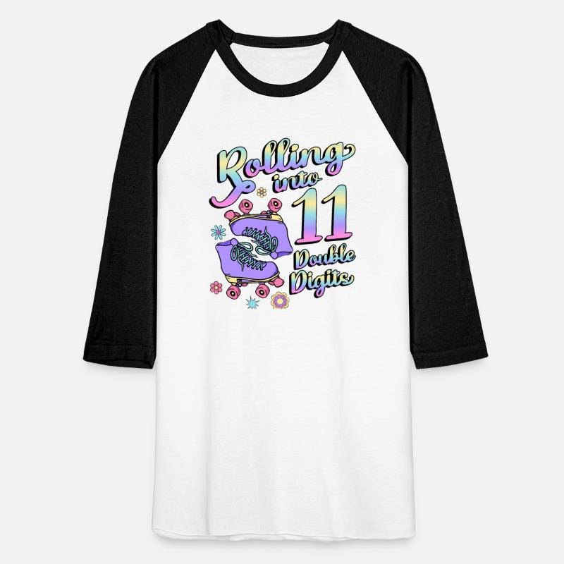 Rolling Into 11 Double Digits Floral Skaters 11th