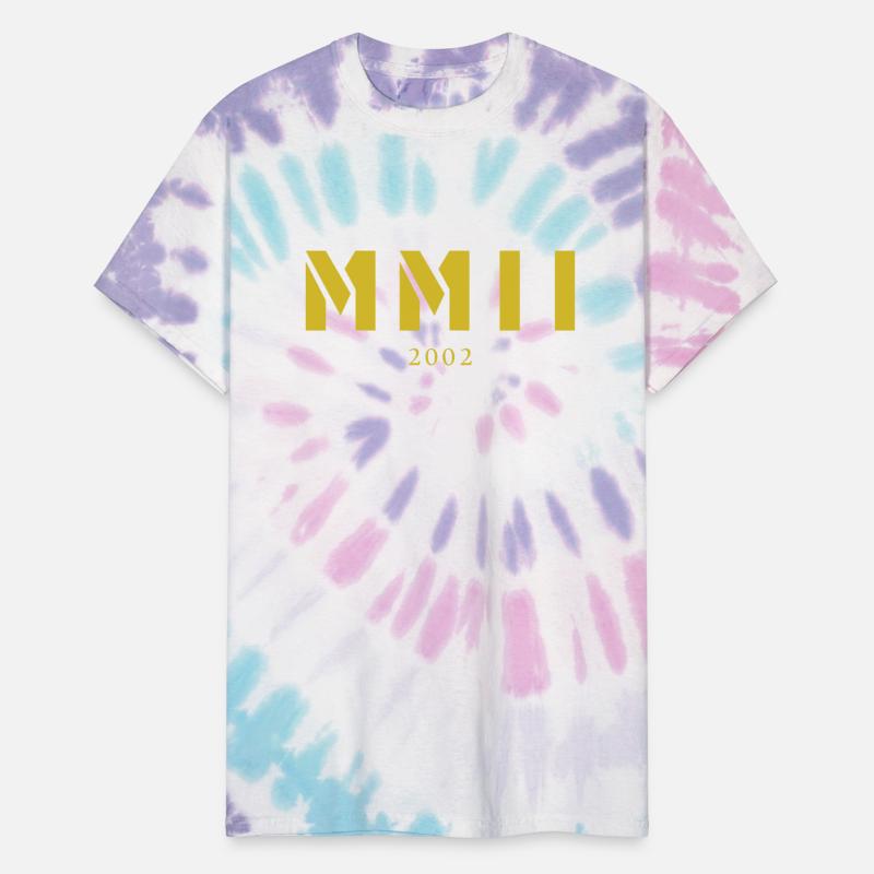 Roman numeral Year of birth Made in 2002