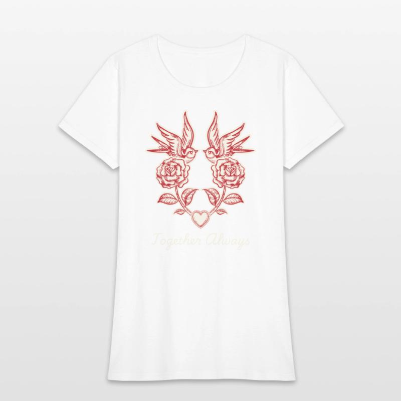 Romantic Vibe T shirt Design