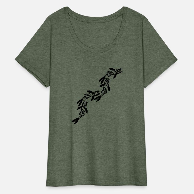 row koi fish nishikigoi