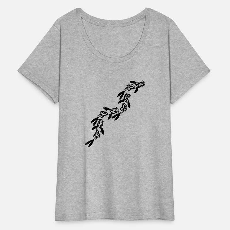 row koi fish nishikigoi