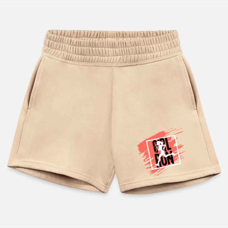 Running Girl Sporty Fitness.