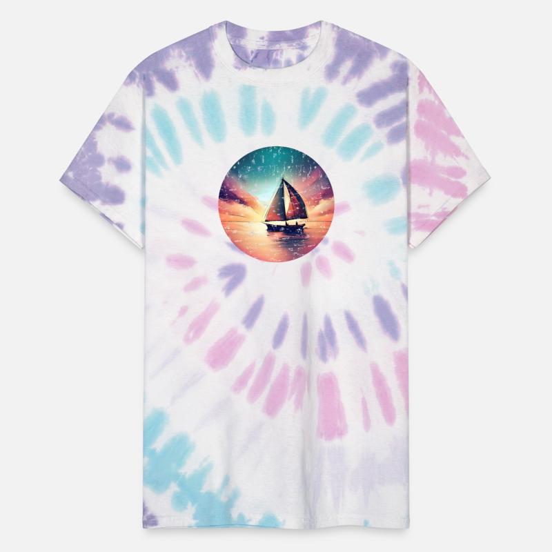 Sailing Sailboat Dinghy Sunset Design