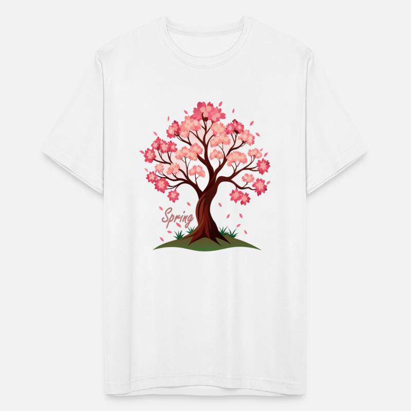 Sakura,Cherry Blossoms Spring Illustration