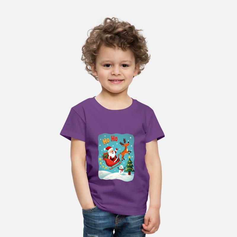 Santa Clause waving " HO-HO"