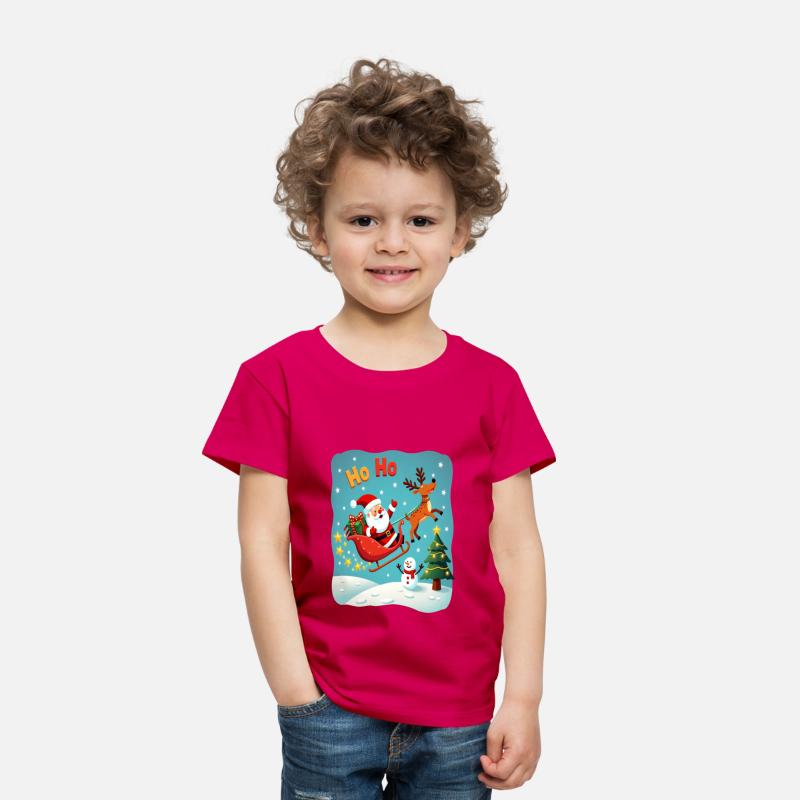 Santa Clause waving " HO-HO"