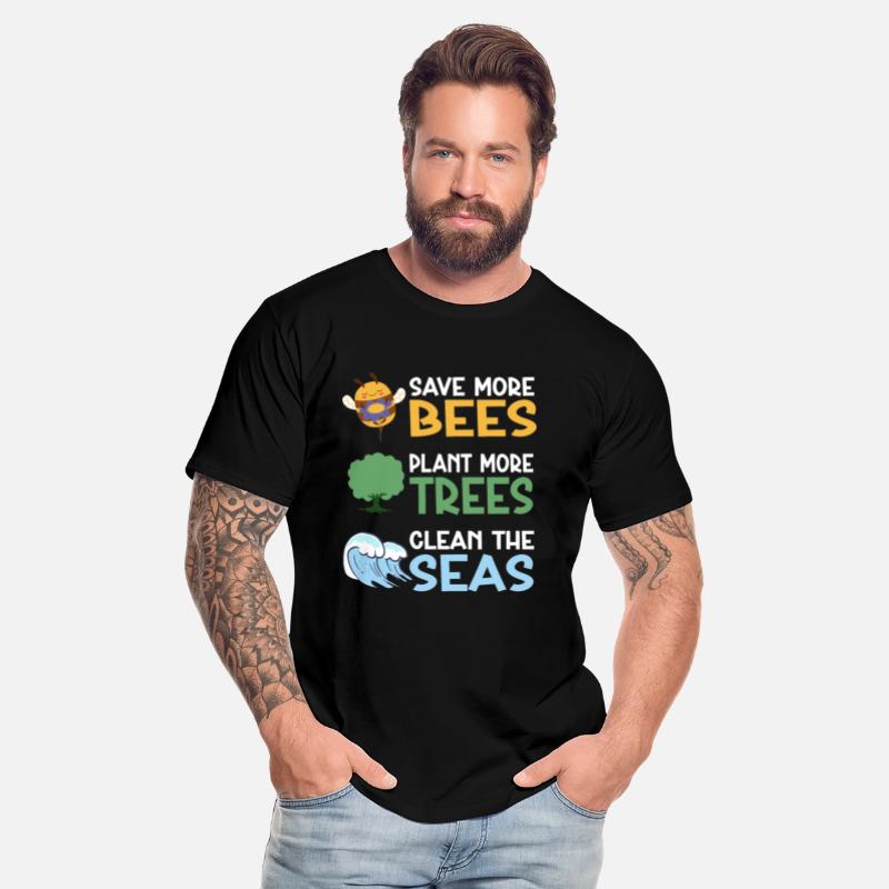 Save More Bees Plant More Trees Clean The Seas