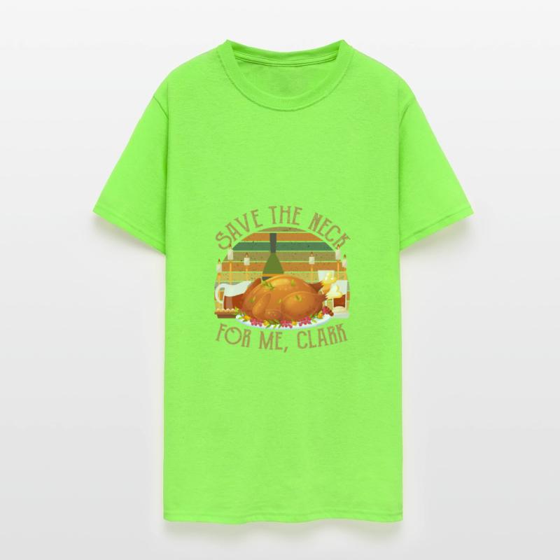 Save The Neck For Me Clark Funny Vintage Christmas