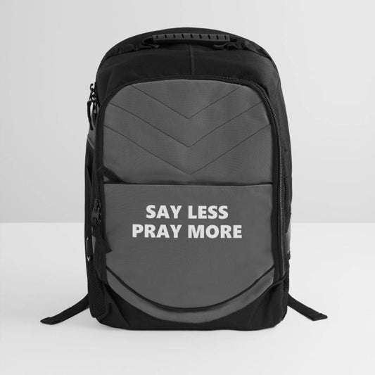 Say Less Pray More