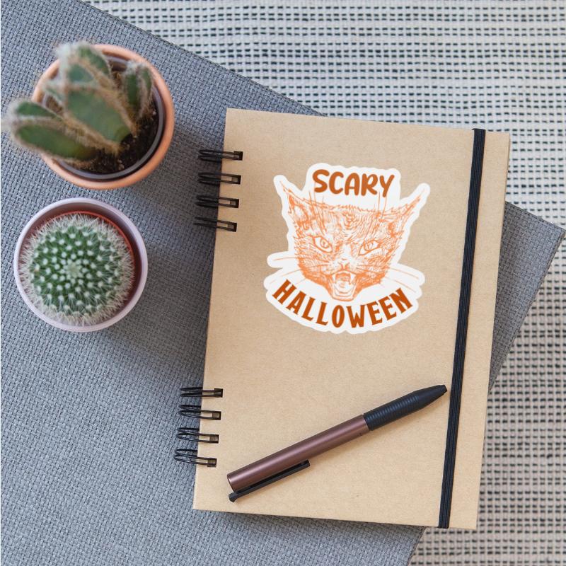 Scary halloween is coming to the house