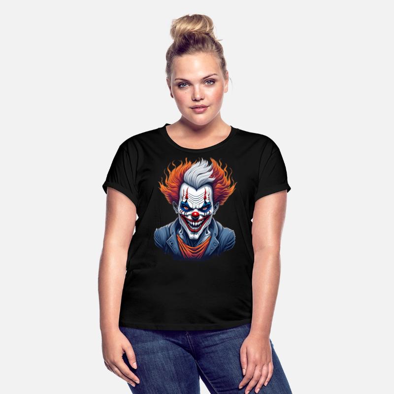 Scary Halloween Party Costume Horror Clown