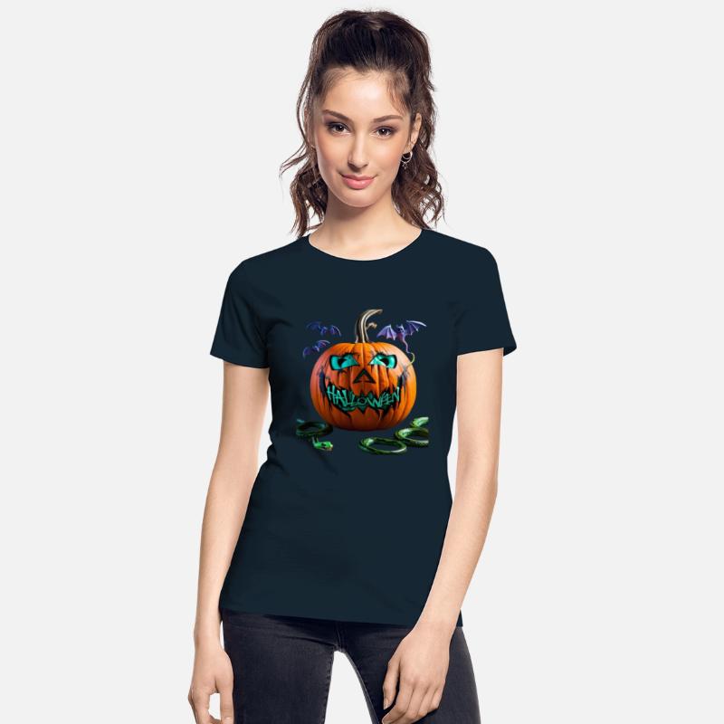scary halloween pumpkin ugly Great and t-shirt