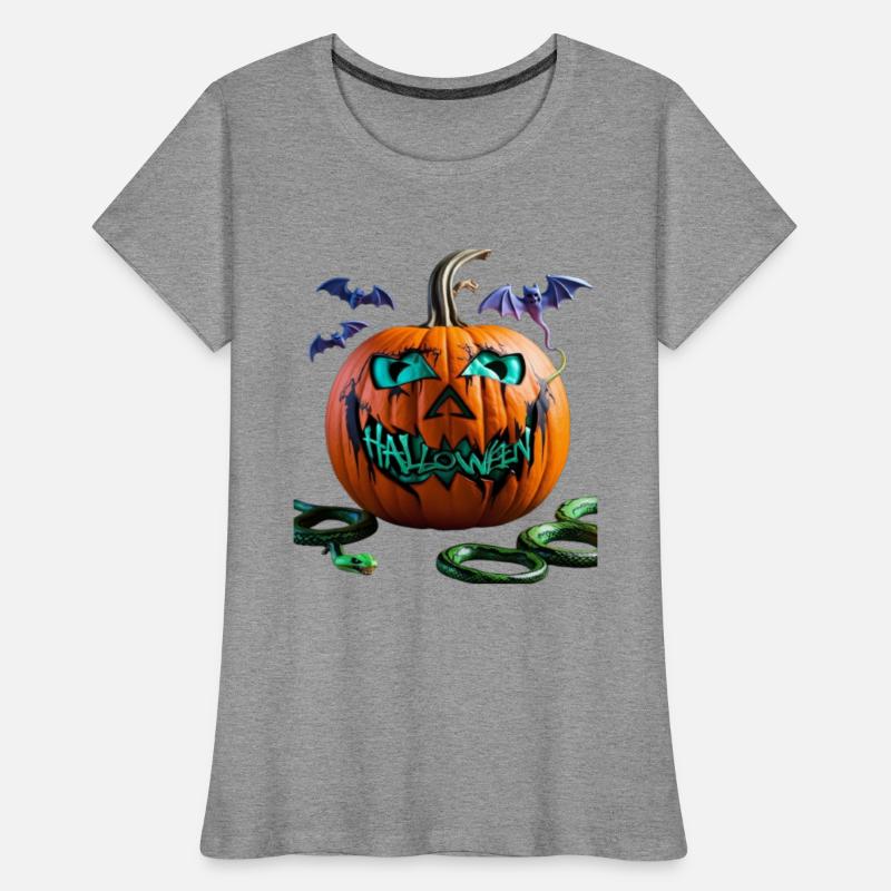 scary halloween pumpkin ugly Great and t-shirt